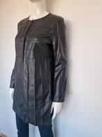 Marella vest/jasje. Maat 38, Zwart/vegan leer., Maat 38/40 (M), Nijmegen, Zwart, Verhip-vintage.nl