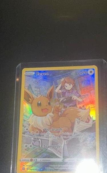 Eevee TGT11/TG30 Pokemon kaart, Verzamelen, Overige Verzamelen, Zo goed als nieuw, Ophalen of Verzenden