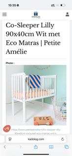 Petit Amelie Co-sleeper Wieg met Eco Matras, Kinderen en Baby's, Babywiegjes en Ledikanten, Ophalen, Zo goed als nieuw, Wieg