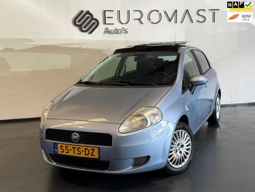 Fiat Grande Punto 1.2 Dynamic Carplay Airco Schuifdak 5d Nie, Auto's, Fiat, Bedrijf, Te koop, Grande Punto, ABS, Airbags, Airconditioning
