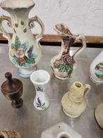 vaasjes mini 16 stuks letterbakbeelden, Huis en Inrichting, Woonaccessoires | Vazen, Ophalen of Verzenden, 'T Olde Gre-j, Info@toldegrej.nl