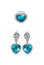 Nieuw ! Elsa Frozen Oorbellen en Ring / Accessoires Blauw, Ophalen of Verzenden, Nieuw, Meisje