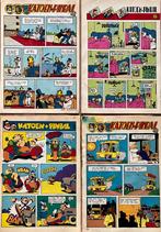 26 pagina's Katoen en Pinbal uit Okki en Jippo -Joost Swarte, Boeken, Gelezen, Ophalen of Verzenden, Joost Swarte, Meerdere stripboeken