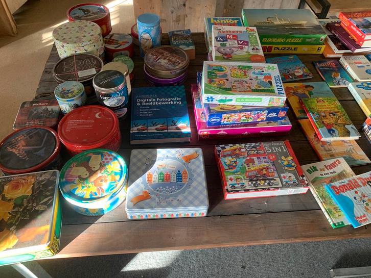 Partij rommelmarkt spullen / 300 stuks, Diversen, Rommelmarktspullen, Gebruikt, Ophalen