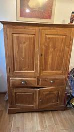Houten kast met deuren en lades, Huis en Inrichting, Kasten | Computermeubels, Ophalen, Gebruikt, 70 tot 120 cm, 40 tot 80 cm