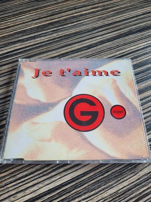 G Point - Je T'aime - Dance - House, Cd's en Dvd's, Cd's | Dance en House, Ophalen of Verzenden