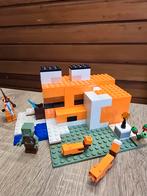 Minecraft Lego 21178, Ophalen of Verzenden, Zo goed als nieuw