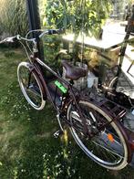 decathlon btwin herenfiets (donkerrood), Gebruikt, Versnellingen, Ophalen, Overige merken