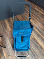 Playmarket boodschappentrolley, Wieltjes, 30 cm of meer, Gebruikt, Blauw