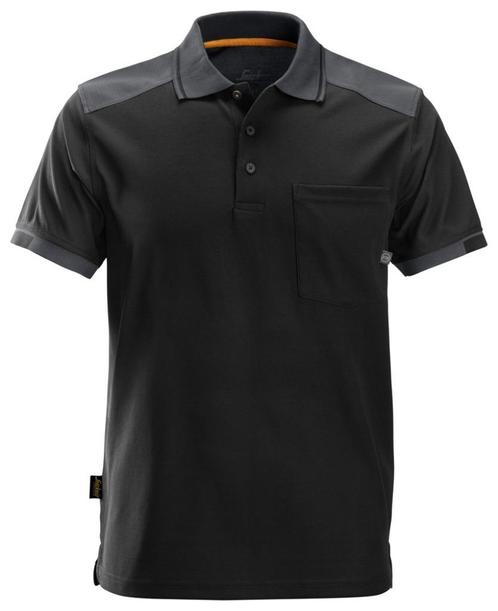 Snickers poloshirt 2701-0458 Zwart, Tuin en Terras, Werkkleding, Nieuw, Dames, Heren, Kinderen, Jas, Verzenden