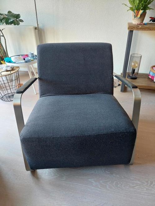 Adwin fauteuil van het merk Zuiver, rook- huisdiervrij., Huis en Inrichting, Fauteuils, Zo goed als nieuw, Stof, 50 tot 75 cm