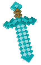 Minecraft Plastic Replica Diamond Sword 51 cm, Ophalen, Nieuw, Overige soorten, Toebehoren