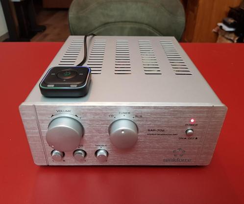 Renkforce Compacte Stereo Versterker met Bluetooth ontvanger, Audio, Tv en Foto, Versterkers en Receivers, Gebruikt, Stereo, Minder dan 60 watt