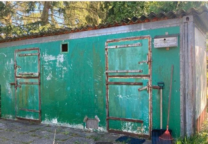 Paardenstalling dierenverblijf  container GRATIS, Dieren en Toebehoren, Stalling en Weidegang, Stalling