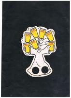 BIERVILTJE SKOL, Verzamelen, Biermerken, Verzenden, Zo goed als nieuw, Viltje(s), Overige merken