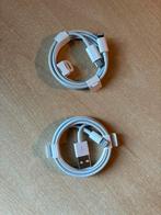 Apple laadkabels USB-A en -C naar 8 pin, Ophalen of Verzenden, Zo goed als nieuw, Apple iPhone