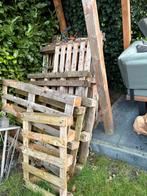 6 pallets, Doe-het-zelf en Verbouw, Hout en Planken, Ophalen, Zo goed als nieuw, Pallet, Minder dan 200 cm