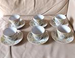 6 kopjes en schoteltjes Royal Kentucky, Antiek en Kunst, Antiek | Servies los, Ophalen of Verzenden