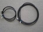 2 x coax kabel., Audio, Tv en Foto, Audiokabels en Televisiekabels, Ophalen of Verzenden, Nieuw, Minder dan 2 meter, Coaxiale kabel