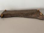 Houten Dienblad met Touw Handvatten, Ophalen of Verzenden, Gebruikt, Overige vormen, Hout