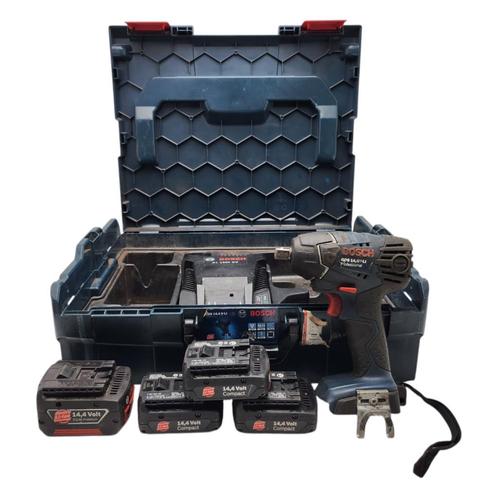 Bosch Accu Slagmoeraanzetter GDS 14,4 V-LI | In koffer | Inc, Doe-het-zelf en Verbouw, Gereedschap | Boormachines, Zo goed als nieuw