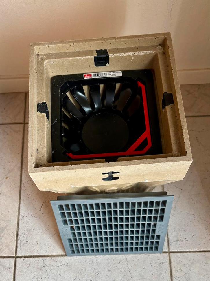 NIEUW Aco HWA met stankafsluiter, stankafsluiter, rooster, Doe-het-zelf en Verbouw, Buizen en Afvoer, Nieuw, Afvoer, Overige materialen