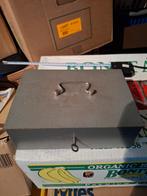 Metalen geldkistje - Vintage, Minder dan 50 cm, Gebruikt, Minder dan 50 cm, Ophalen of Verzenden