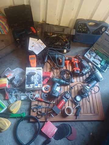 Mix partij gereedschap machines obd en meer ! beschikbaar voor biedingen