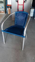 Terrasstoel tuinstoelen, Ophalen, Gebruikt, Aluminium, Stapelbaar