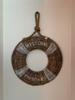Riviera Maison - Rattan - Reddingsboei Welcome on Board, Ophalen of Verzenden, Zo goed als nieuw