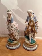 Antieke Biskwie Beelden, Frankrijk, ca. 1880, Antiek en Kunst, Kunst | Beelden en Houtsnijwerken, Ophalen