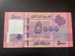 Lebanon 5000 lira biljet UNC, Ophalen of Verzenden, Midden-Oosten, Los biljet