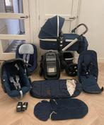 Joolz Navy Blue Day 5-in-1 + toebehoren, Zo goed als nieuw, Verstelbare duwstang, Ophalen, Kinderwagen