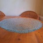 Schitterend glazen schaal, Ophalen of Verzenden, Zo goed als nieuw, Rond, Glas