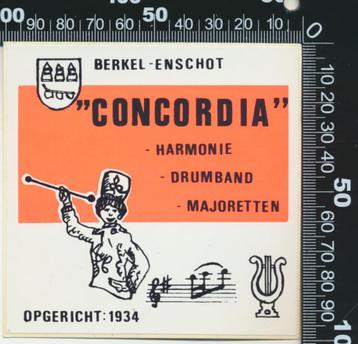 Sticker: Harmonie Concordia - Berkel Enschot (1) beschikbaar voor biedingen