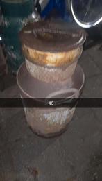 Carbid bussen, prijzen staan erbij, Ophalen