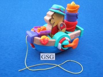 Winnie in roeiboot met geluid nr. 1582pp-02 beschikbaar voor biedingen