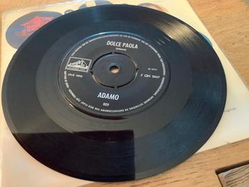 Adamo - Dolce Paola / A Vot' Bon Coeur - Single beschikbaar voor biedingen