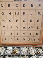 Antieke Lega Letters Letterdoos, Antiek en Kunst, Curiosa en Brocante, Ophalen of Verzenden