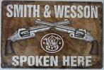 wanddecoratie Smith & Wesson, Ophalen of Verzenden, Nieuw