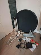 Schotelantenne met HD ontvanger - Zo goed als nieuw!, Audio, Tv en Foto, Schotelantennes, Ophalen of Verzenden, Zo goed als nieuw
