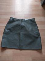 LEREN ROKJE, Kleding | Dames, Rokken, Ophalen of Verzenden, Zo goed als nieuw, Groen, Boven de knie