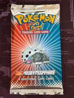 Pokemon EX Ruby & Sapphire Booster Pack Factory Sealed, Ophalen of Verzenden, Zo goed als nieuw, Booster