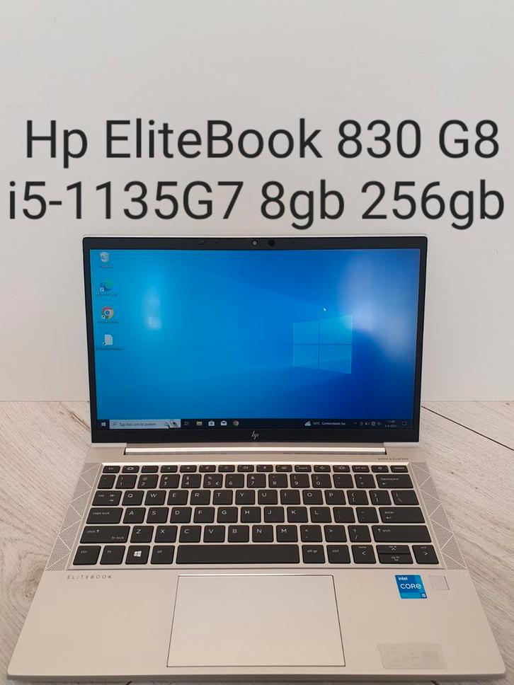 Nieuw: Hp EliteBook 830 G8 i5-1135G7 8gb 256gb SSD 13,3 inch, Computers en Software, Windows Laptops, Nieuw, 13 inch, SSD, 4 Ghz of meer