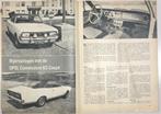 Testen van Opel Commodore A in Autovisie e.a., Gelezen, Opel, Ophalen of Verzenden, Autokampioen