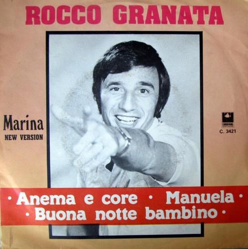 1985	Rocco Granata	1	Marina (new version), Cd's en Dvd's, Vinyl Singles, Zo goed als nieuw, Single, Pop, 7 inch, Verzenden