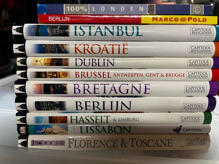 Capitool Reisgidsen Collectie: Istanbul, Kroatië, Dublin, Br, Boeken, Reisgidsen, Gelezen, Reisgids of -boek, Europa, Capitool