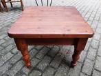 Houten Salontafel - Vierkant - 60x60x48cm, Ophalen, Gebruikt, 50 tot 100 cm, Vierkant
