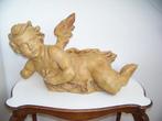 Kerst engel, grote gipsen engel, 80 x 47 cm., kerstdeco, Diversen, Kerst, Ophalen