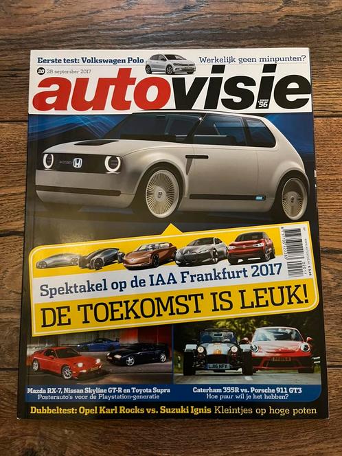 AutoVisie: VW Polo, Peugeot 404, Mazda RX-7, Toyota Supra, Boeken, Auto's | Folders en Tijdschriften, Zo goed als nieuw, Algemeen